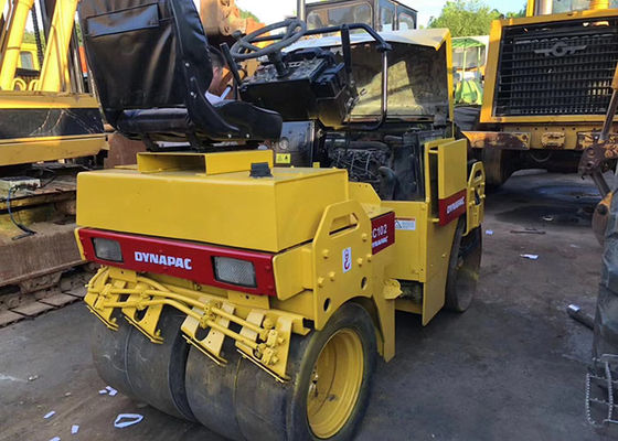 Dynapac CC102 Used Double Drum Roller Compactor with 5.5km/h Travel Speed