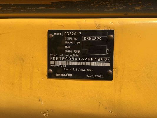 PC220-7 Used Komatsu Excavator Good Quality Cheap Price